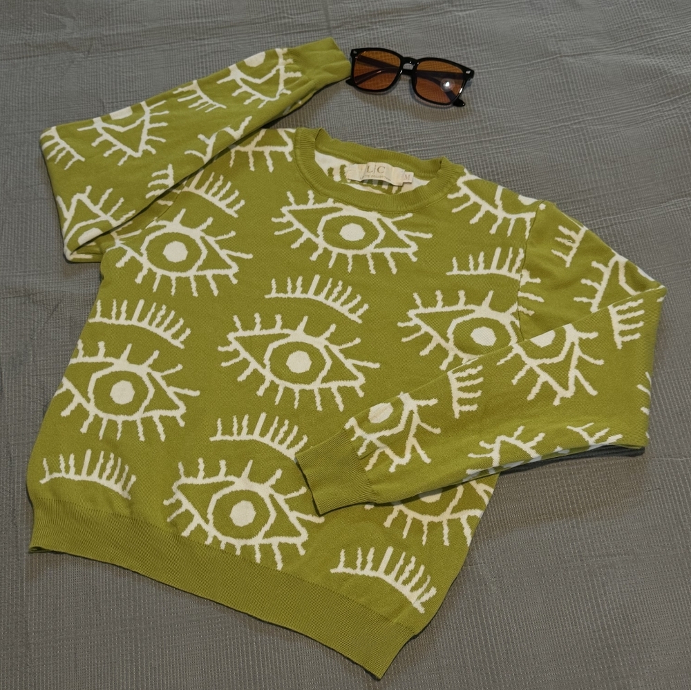 CHARTREUSE Dopamine Sweater From Lizette Collection